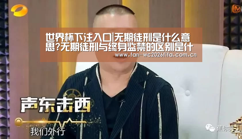 世界杯下注入口|无期徒刑是什么意思?无期徒刑与终身监禁的区别是什么?(图2) 世界杯买球